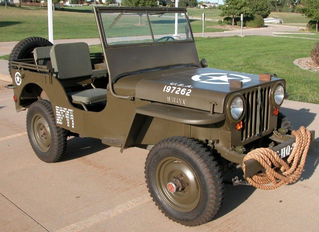 1948 Jeep Willys CJ2A WWII Jeep