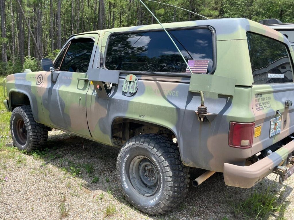 1985 Military Vehicle CUCV M1009 with M1101 Trailer NO Reserve
