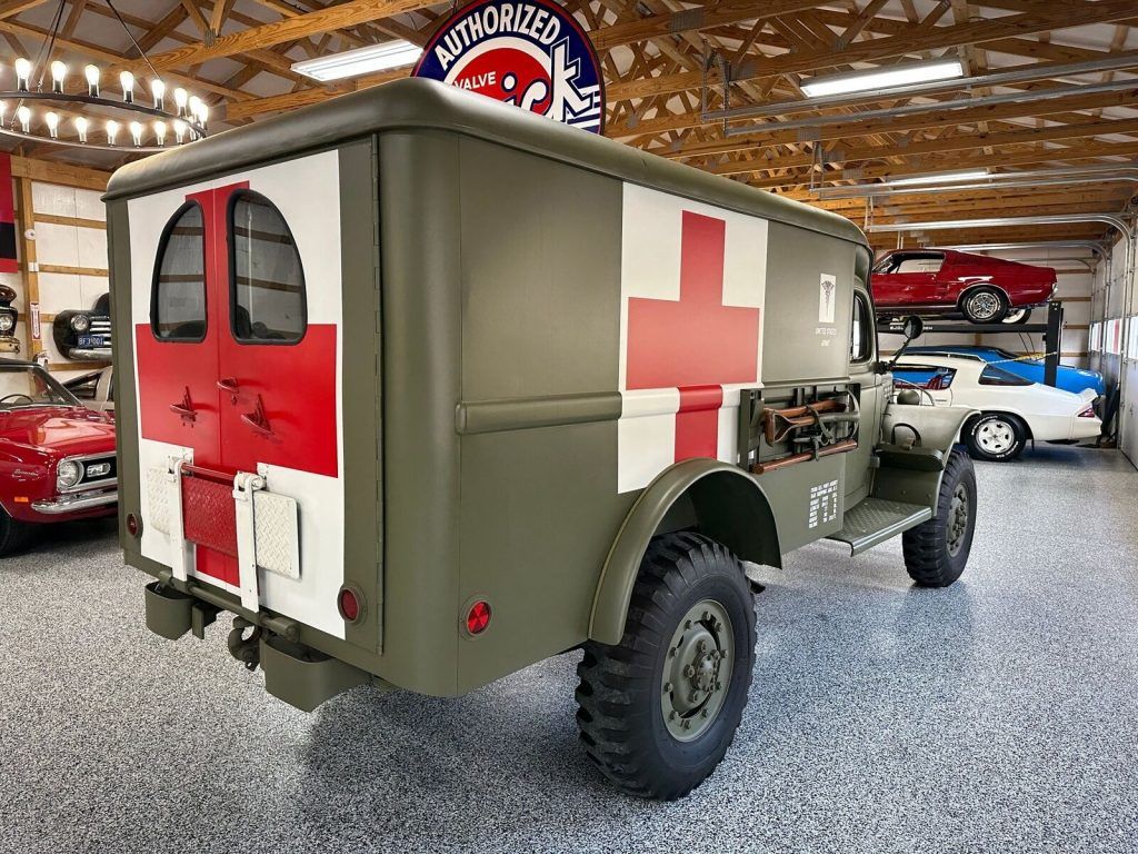1943 Dodge Wc-54 Power Wagon Ambulance WWII – Frame Off Restoration 4×4