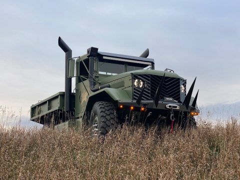 1977 M35a2 Military Truck Duece and a half 2-1/2 ton Thatâ€™s been Bobbed for sale