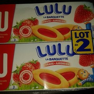Lulu La Barquette Fraise Lu