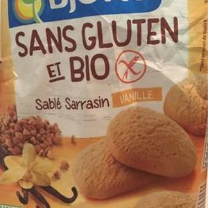 Sable Sarrasin Vanille Bio Et Sans Gluten Bjorg