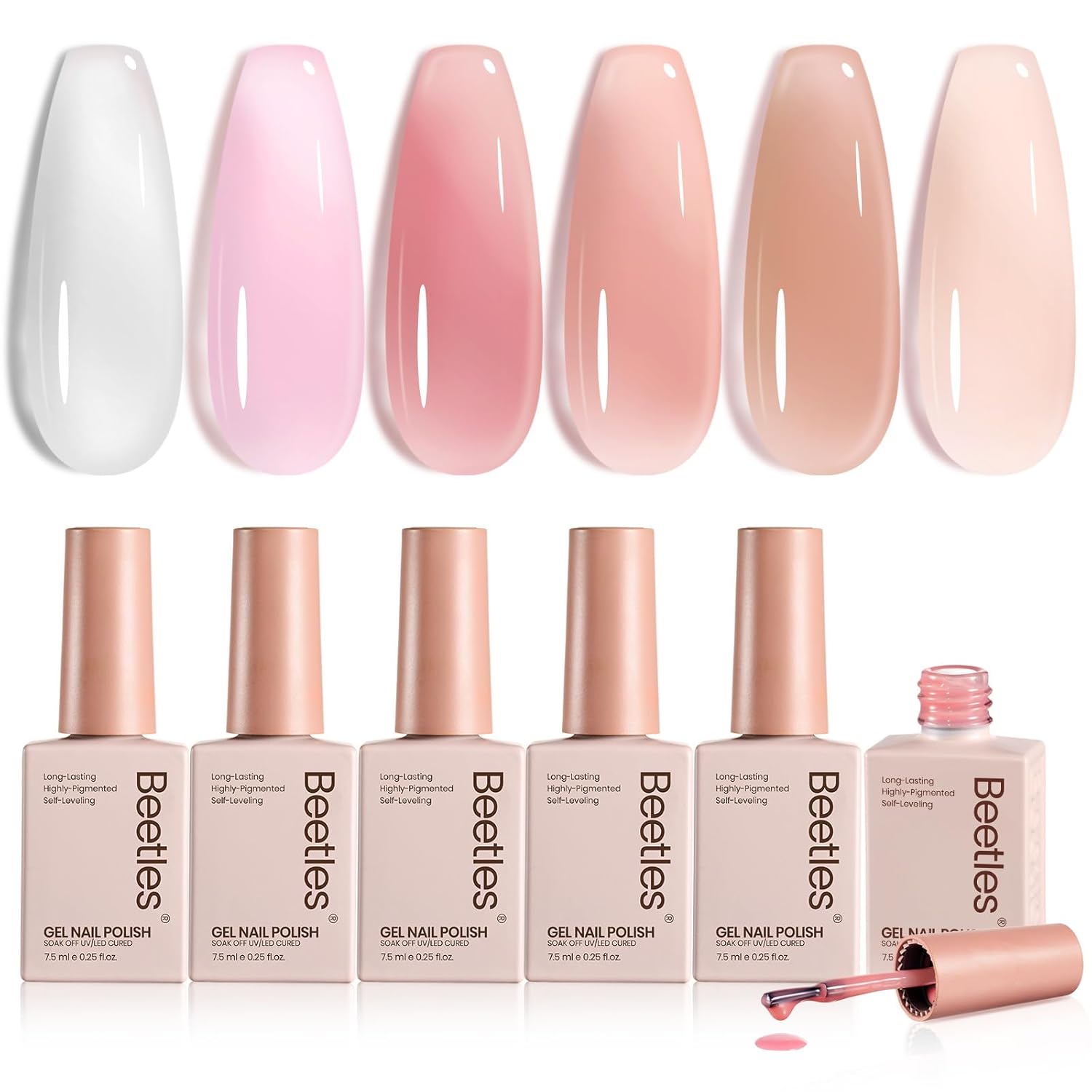 Almond Press On Nails Medium