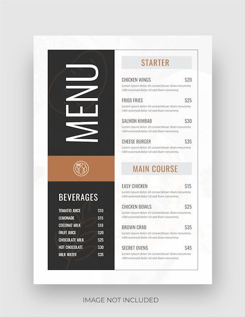 Classy Menu