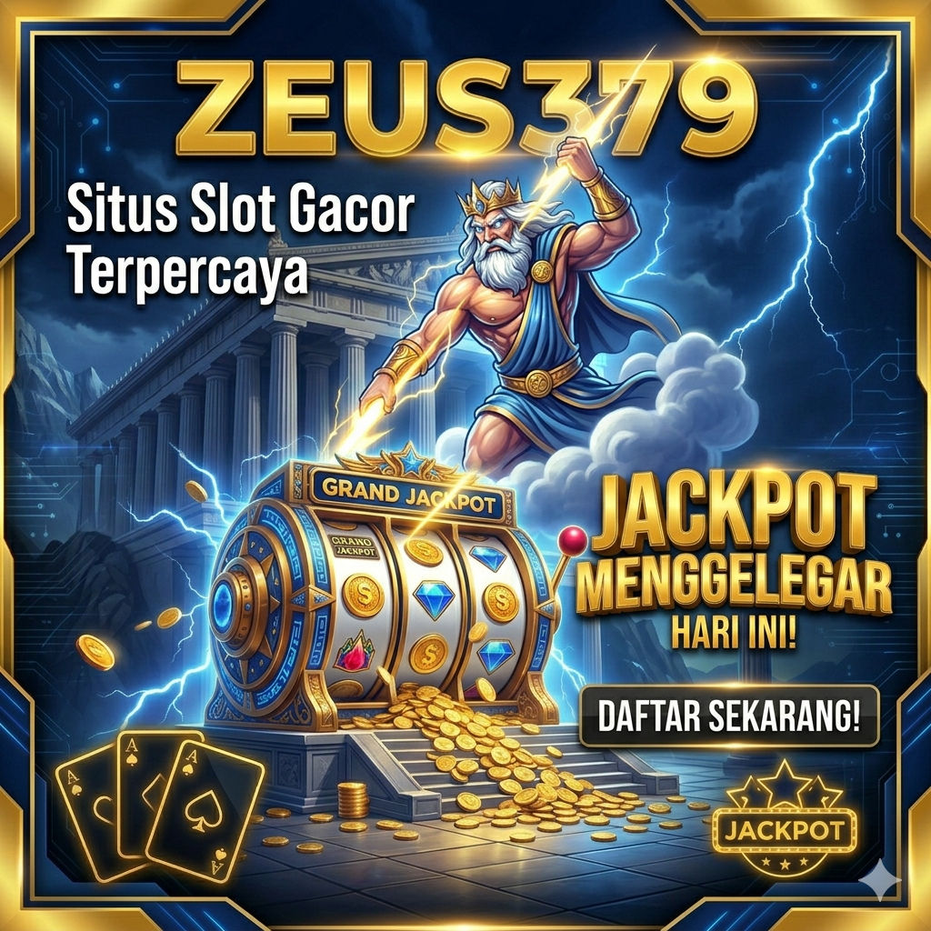 ZEUS379: Situs Slot Gacor Terpercaya dengan Jackpot Menggelegar Hari Ini!