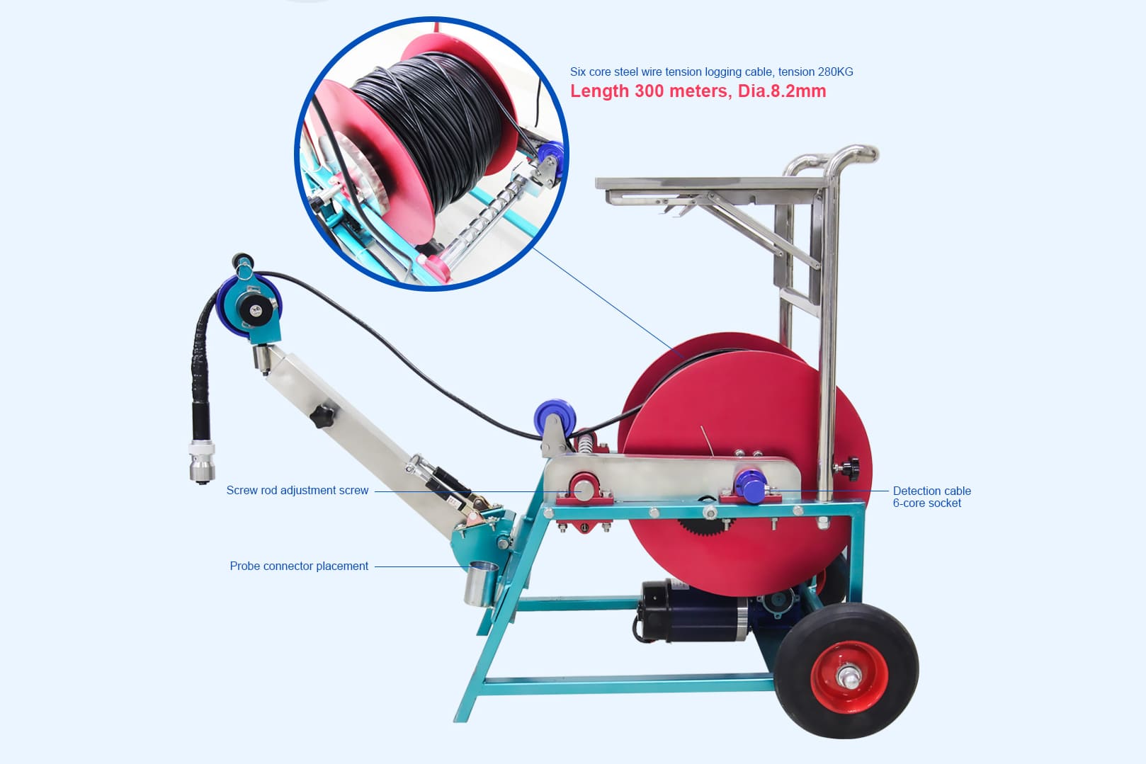 Enrouleur de câble X-SJ-300