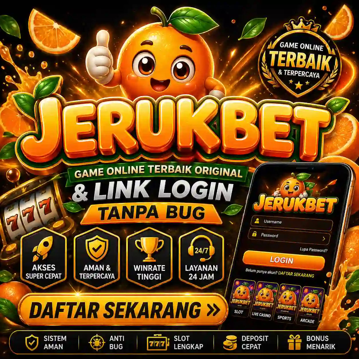 JERUKBET – Game Online Terbaik Original & Link Login Tanpa Bug