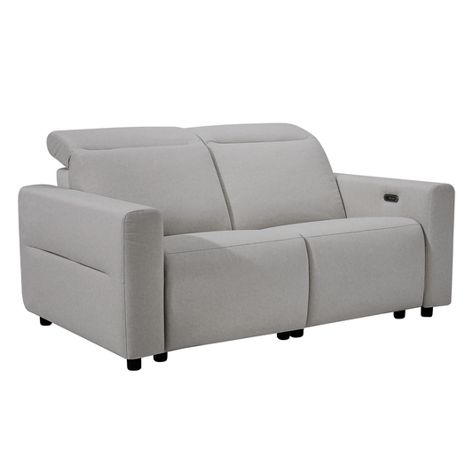 Lodden 68.4" Power Reclining Sofa Loveseat with Zero Gravity & USB-C，Grey