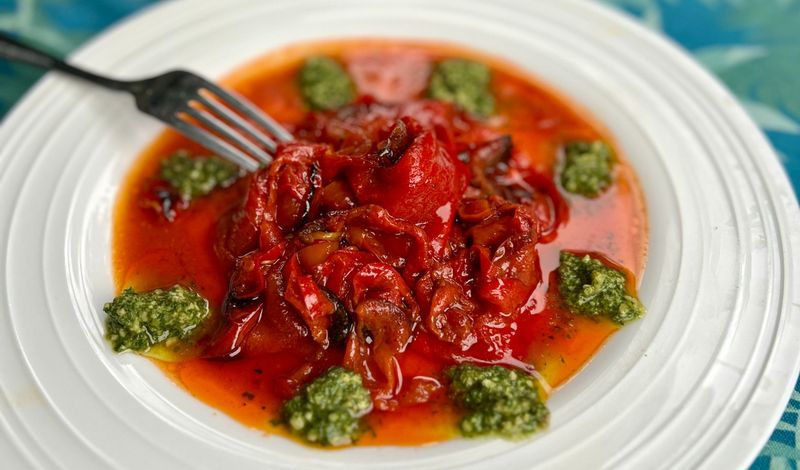 Photo of Marinated Roasted Capsicum!