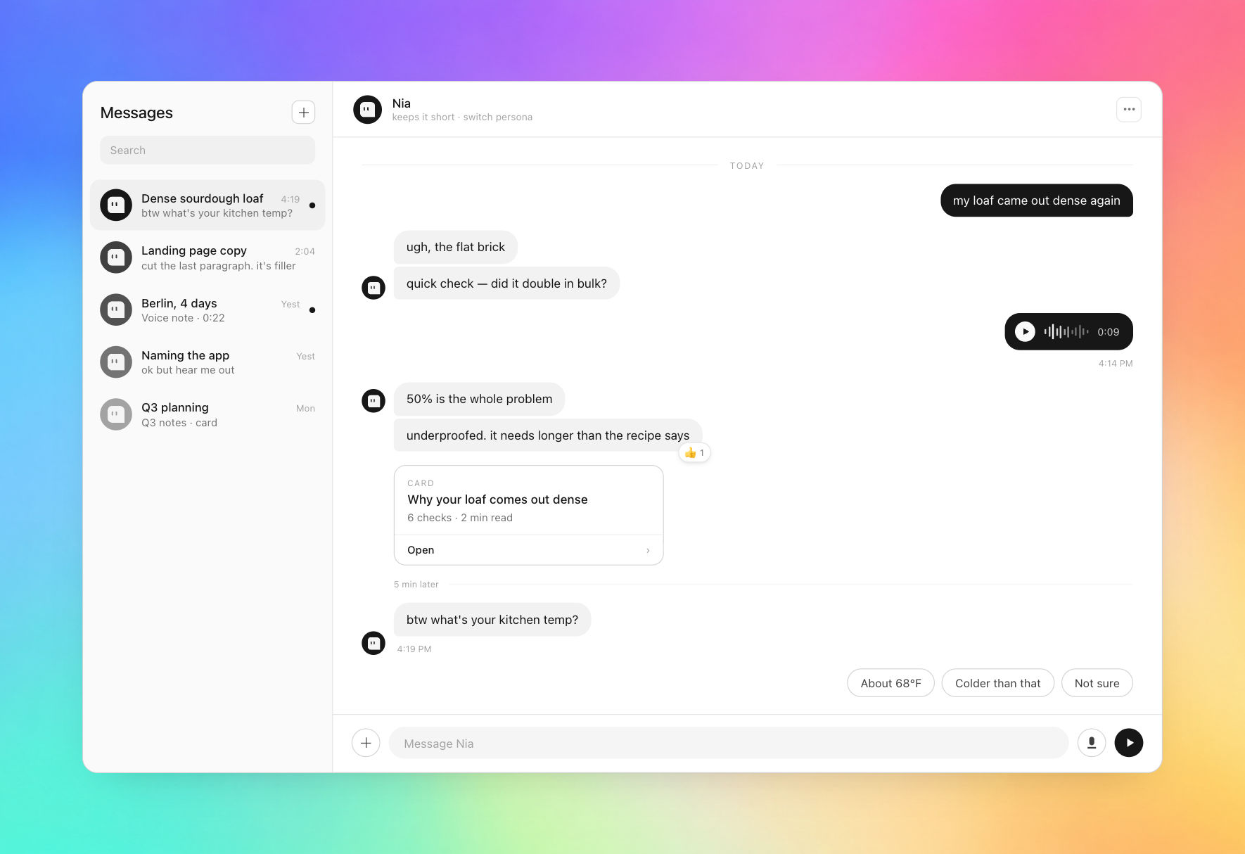 App screenshot