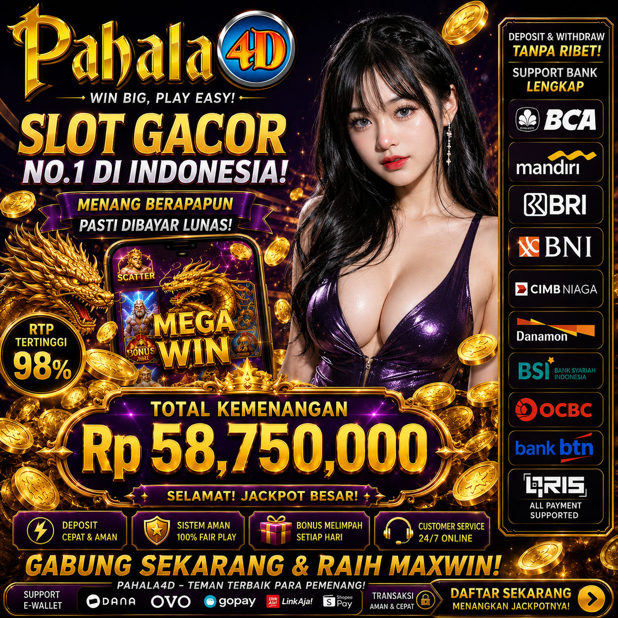 PAHALA4D : Forum Game Online Dengan Tampilan Terbaik Seluruh Indonesia