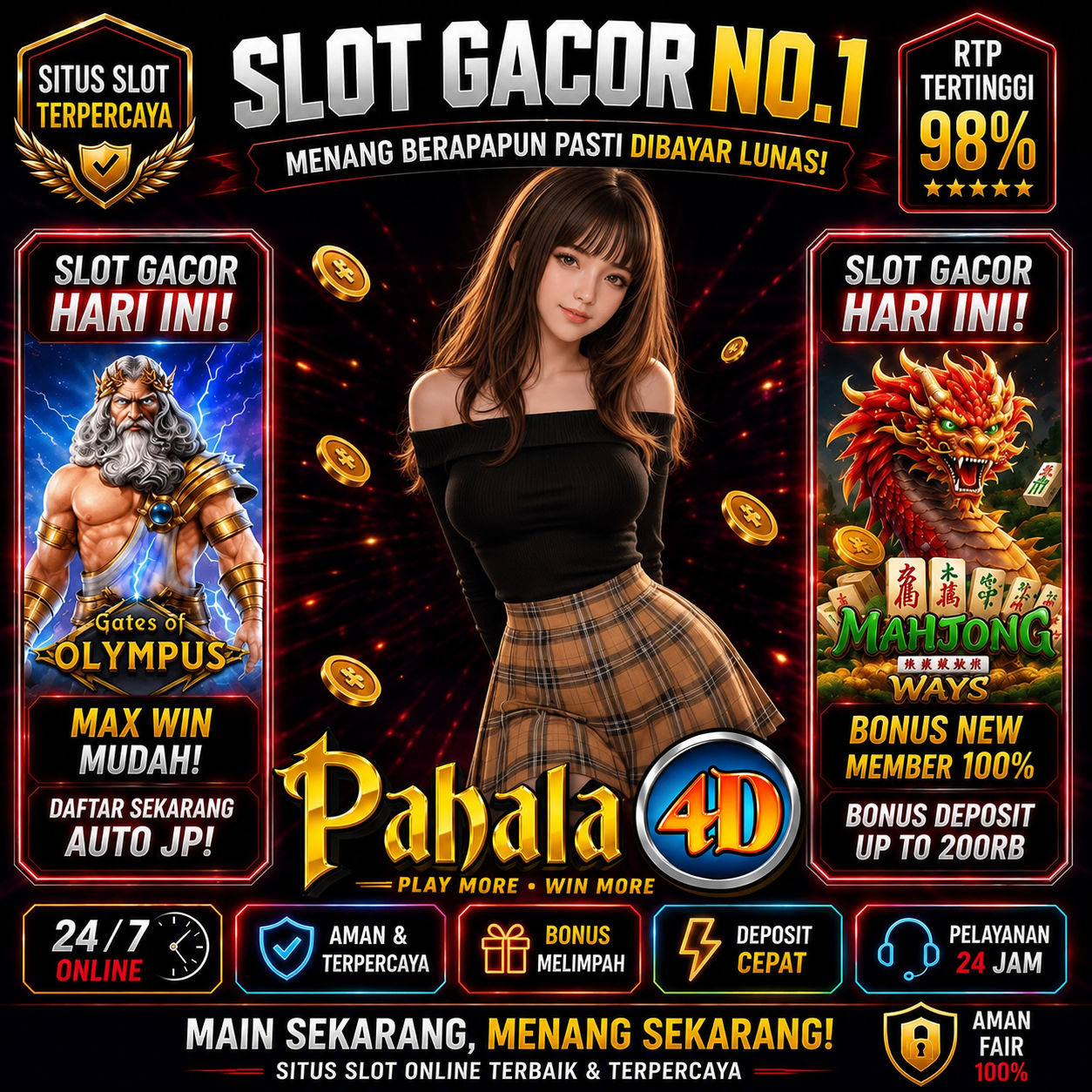 PAHALA4D : Agen Permainan Online Login Cepat Hari Ini