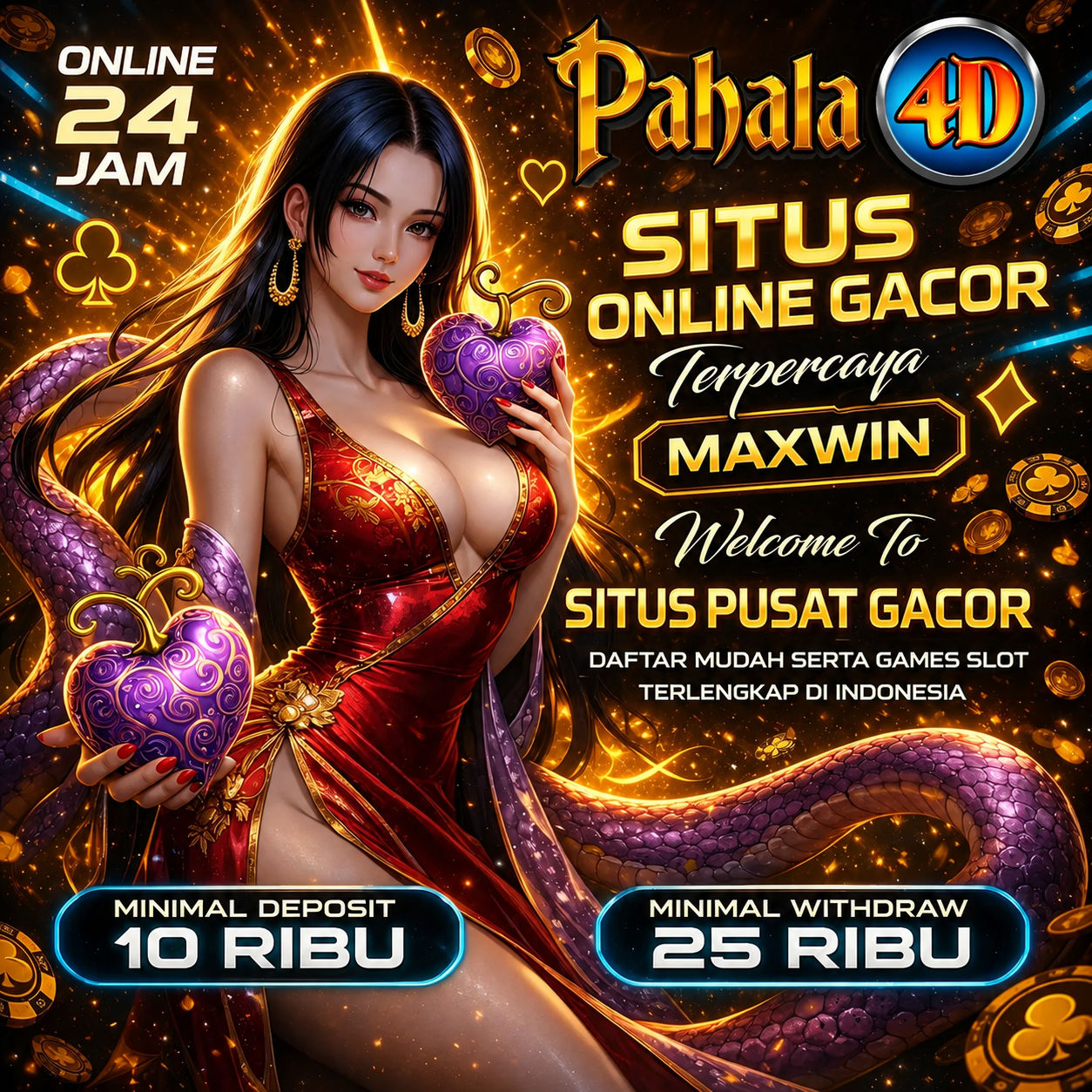 Thumbnail 1 of 3, Poster, PAHALA4D - Layanan Platform Digital Terpopuler Di Indonesia & Terpercaya designed and sold by PAHALA4D.