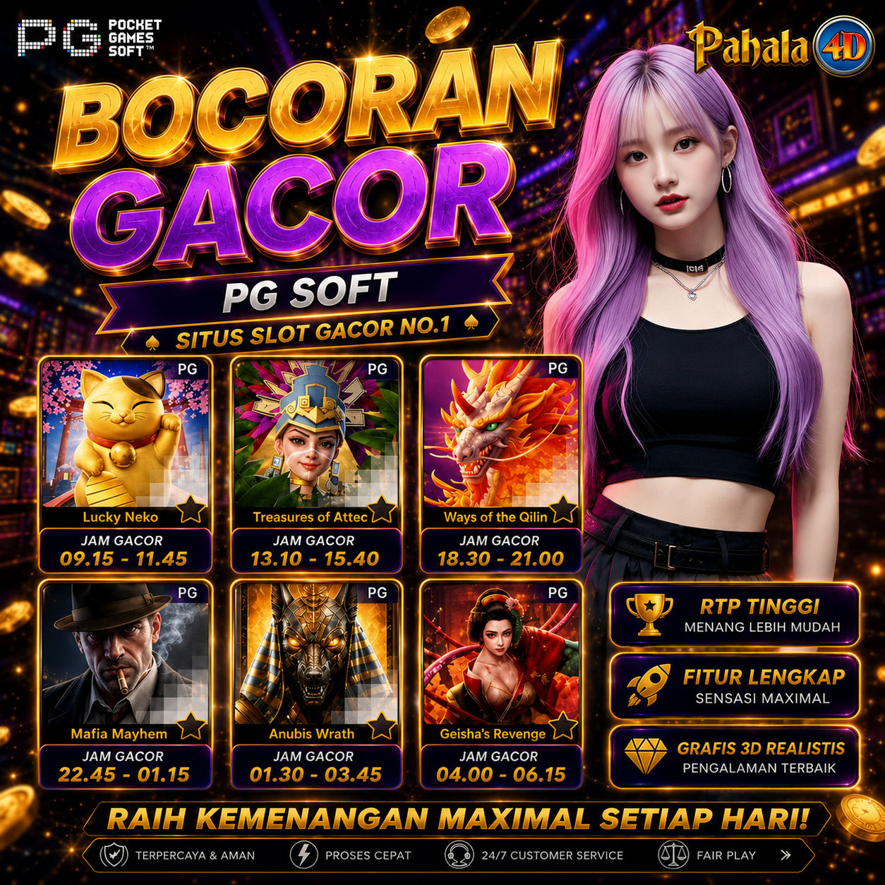 PAHALA4D Daftar: Link Alternatif Login Resmi PAHALA4D