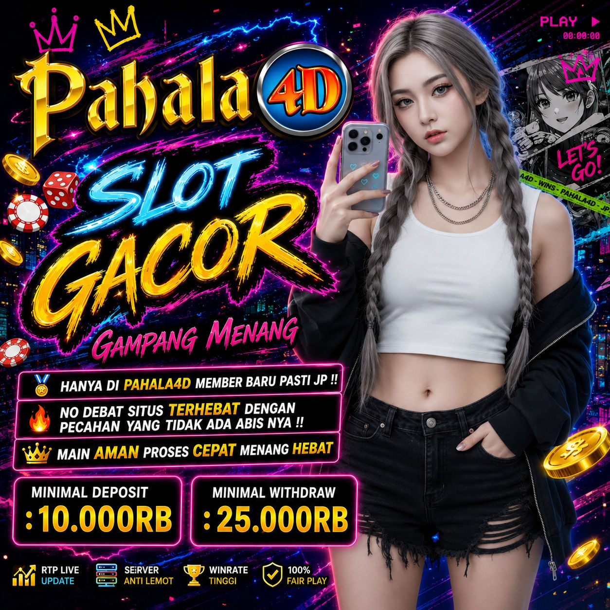 PAHALA4D Banner