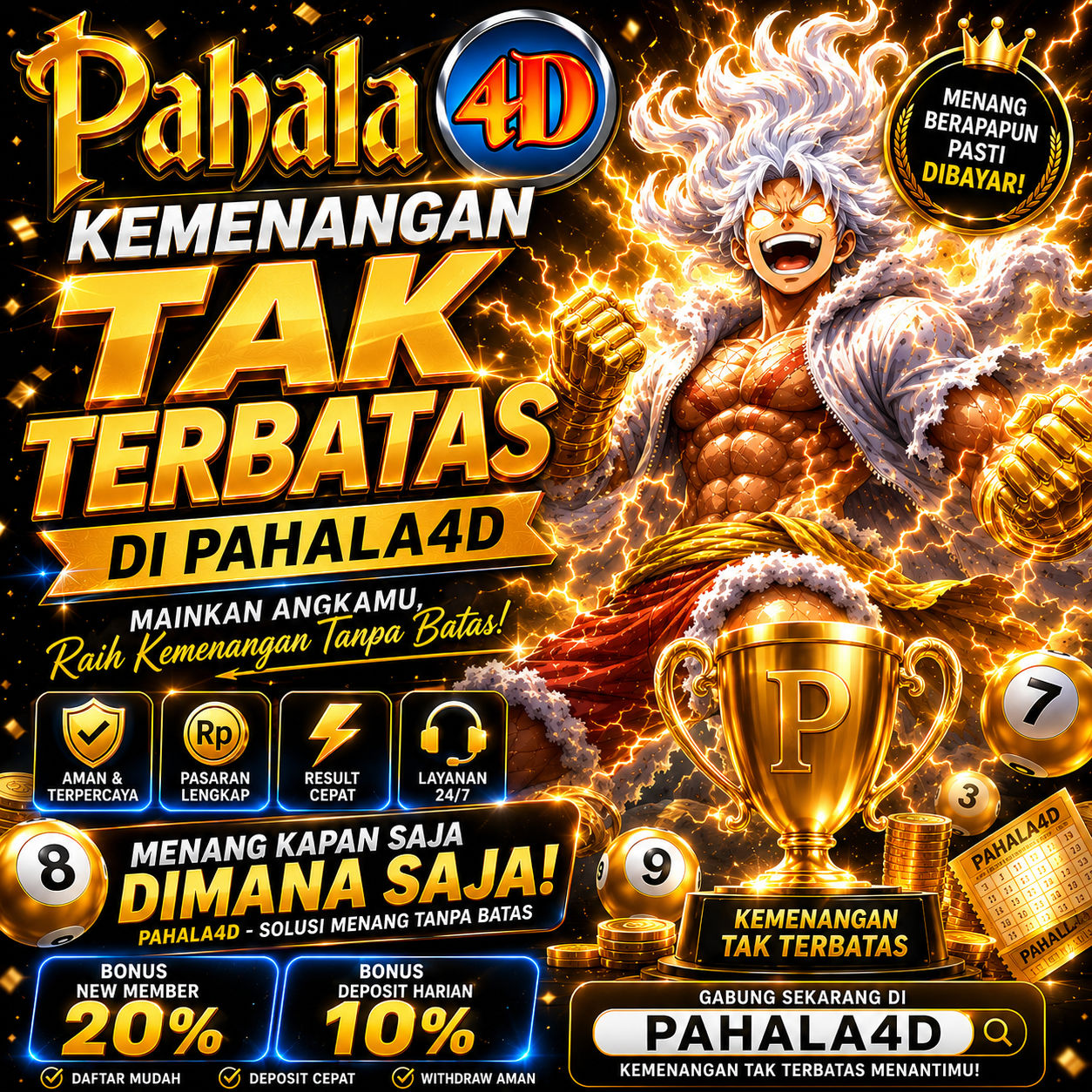 PAHALA4D - Kemenangan Tak Terbatas Bisa Menang Kapan Saja