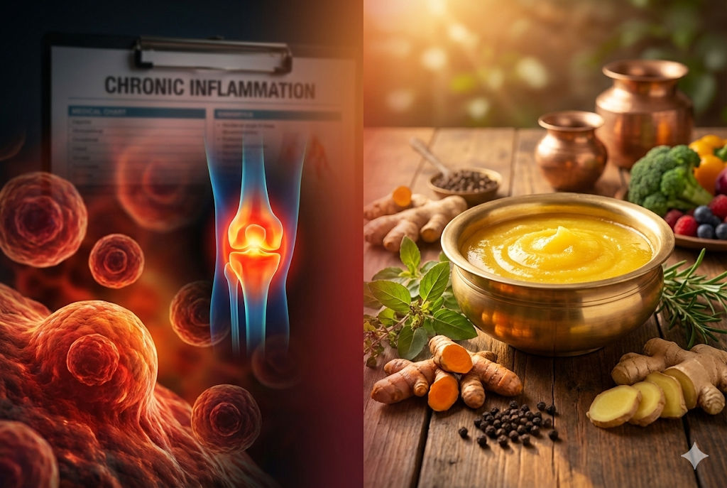 Ghee for Chronic Inflammation - Natural Anti-Inflammatory Relief Through Ayurvedic Superfood