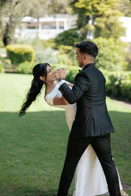 Wedding moment