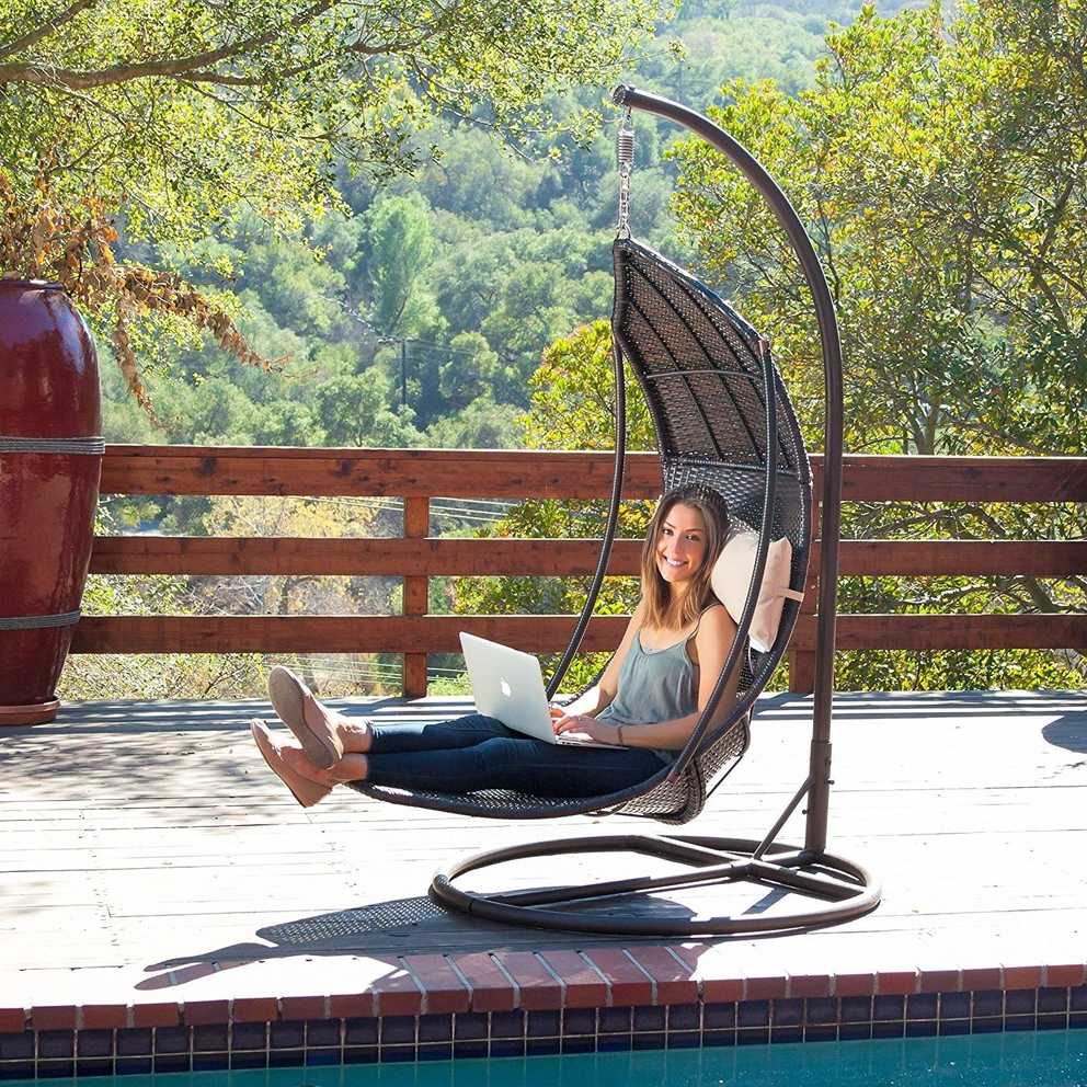 Featured Photo of Chaise Lounge Swing Chairs