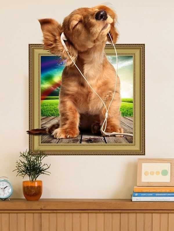 Featured Photo of Dogs 3D Wall Art