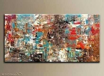 Featured Photo of Oversized Abstract Wall Art