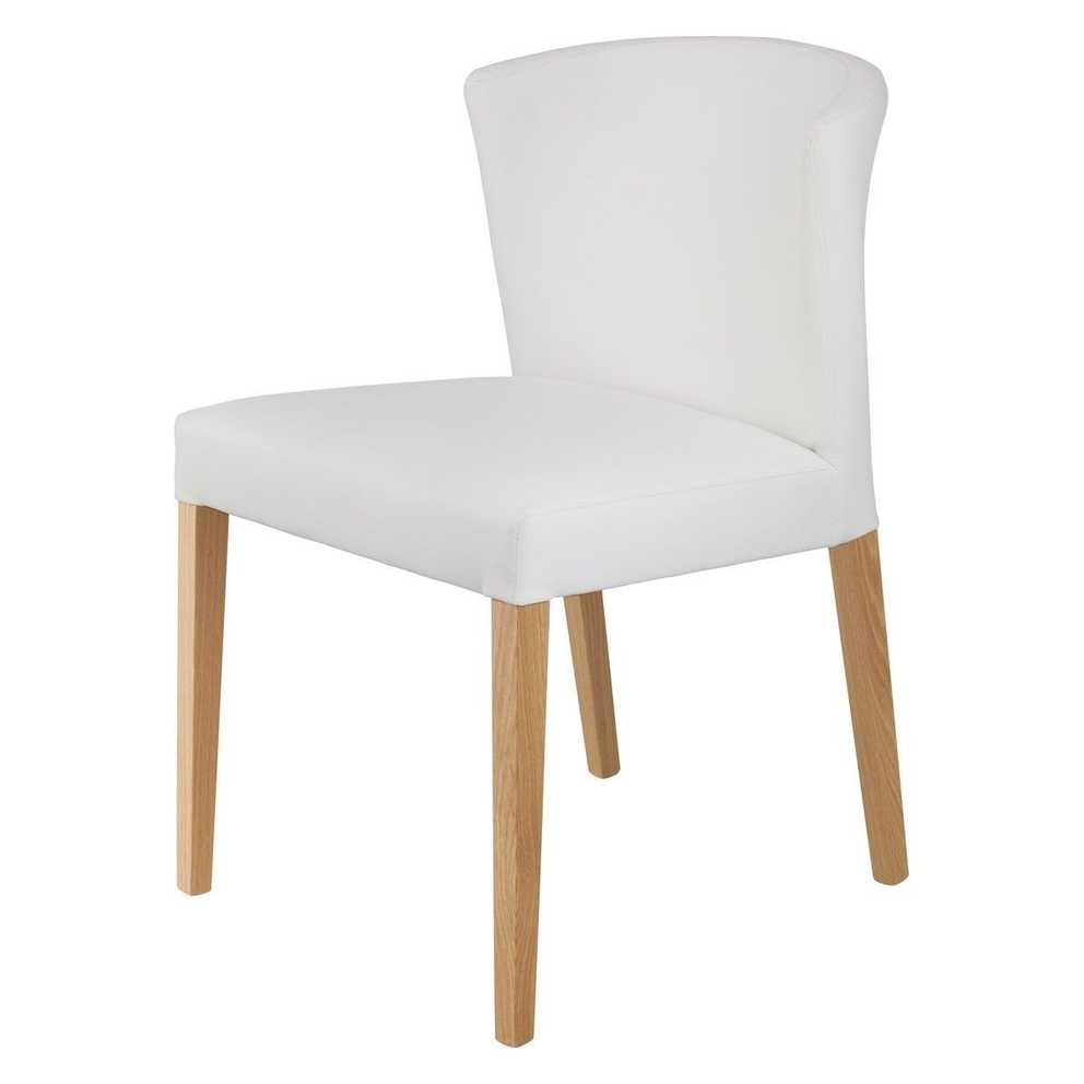 Featured Photo of White Leather Dining Chairs