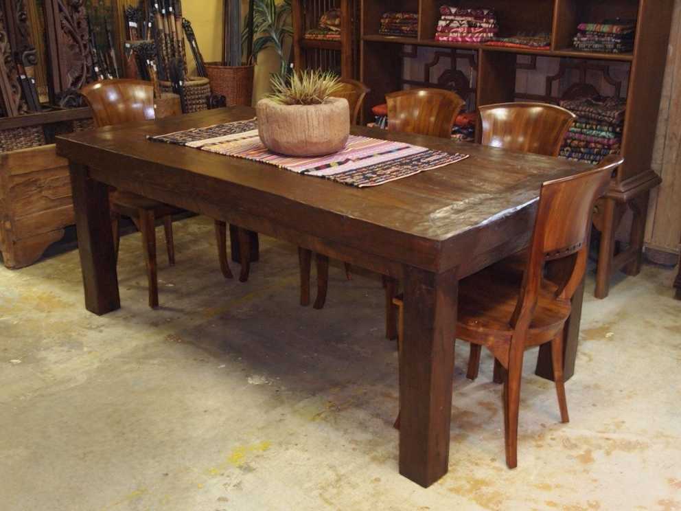 Featured Photo of Balinese Dining Tables