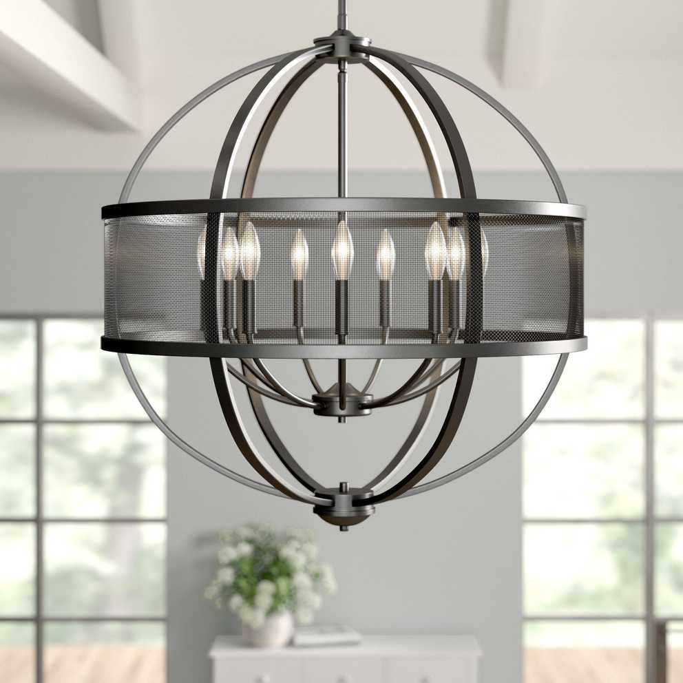 Well Known Earlene 9 Light Globe Chandelier Intended For Emaria 4 Light Unique / Statement Chandeliers (Photo 17 of 25)