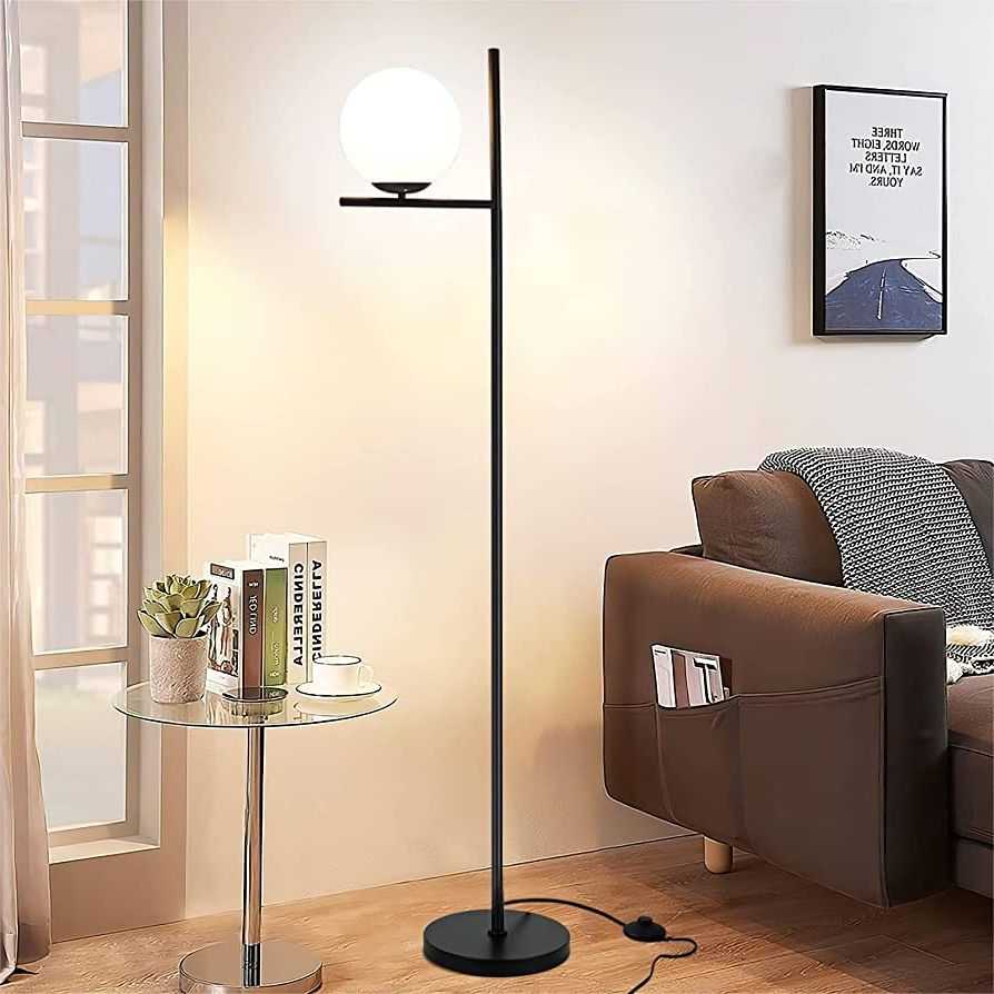 Featured Photo of Frosted Glass Standing Lamps