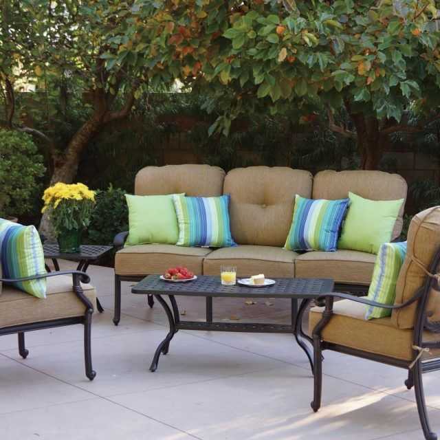 2023 Latest Cast Aluminum Patio Conversation Sets