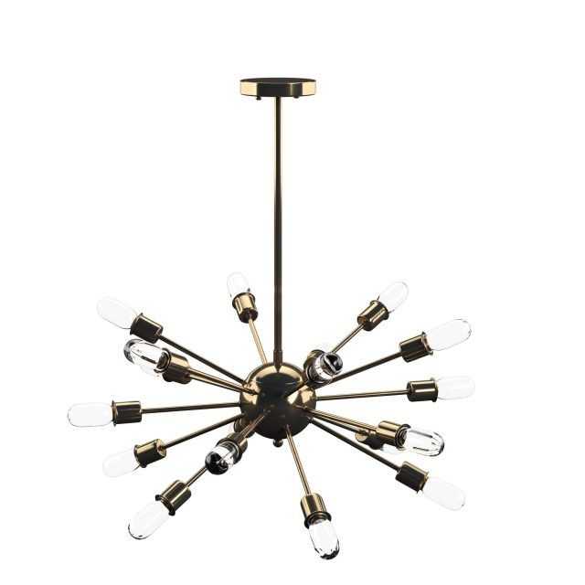 25 The Best Defreitas 18-light Sputnik Chandeliers