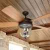 Outdoor Ceiling Fans With Lantern (Photo 2 of 15)
