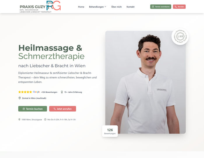 Praxis Guzy – Dipl. Heilmasseur & Liebscher & Bracht Therapeut Preview