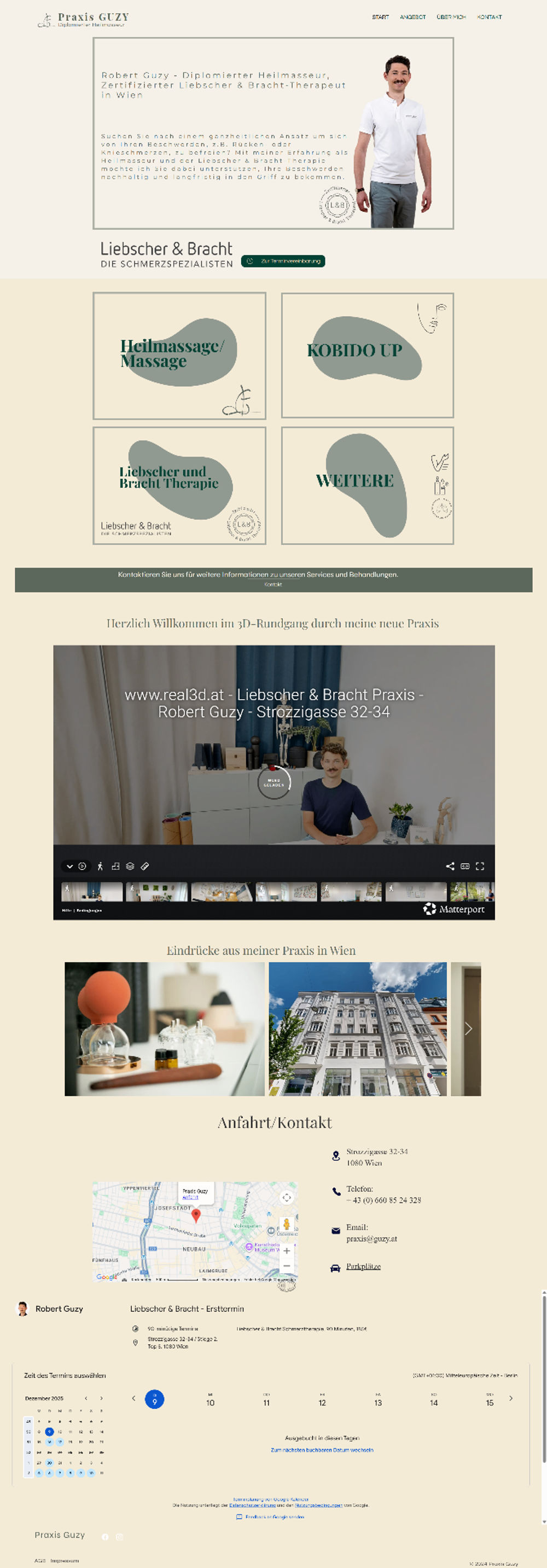 Praxis Guzy – Dipl. Heilmasseur & Liebscher & Bracht Therapeut - Alte Website