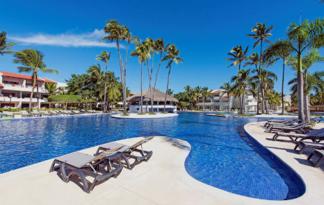 View of the Occidental Punta Cana hotel facilities in the Dominican Republic