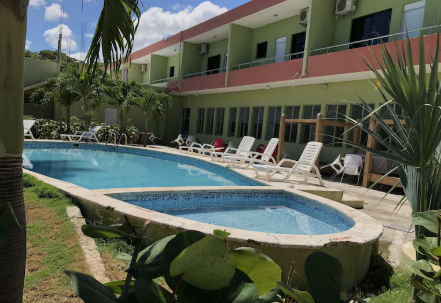 Hotel Guarocuya in Barahona facing the Caribbean Sea