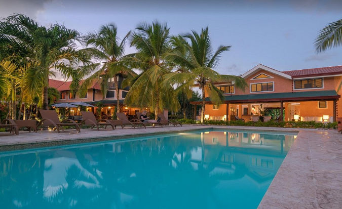 Vecchia Caserma Hotel reception surrounded by nature