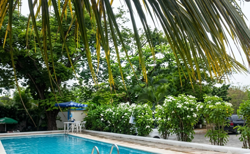 Hotel Bella Catalina facilities and pool area