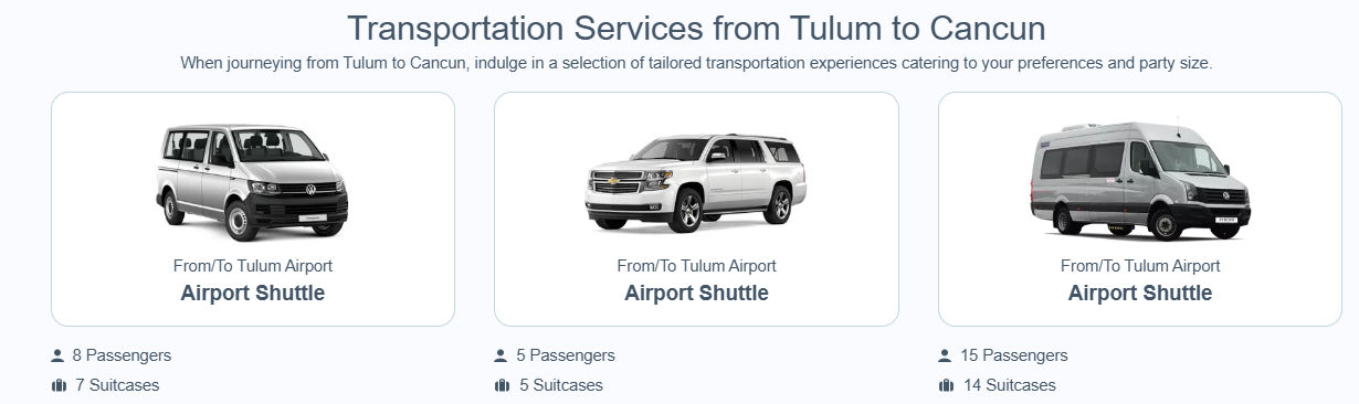 Tipos de flota para taxi aeropuerto Santo Domingo