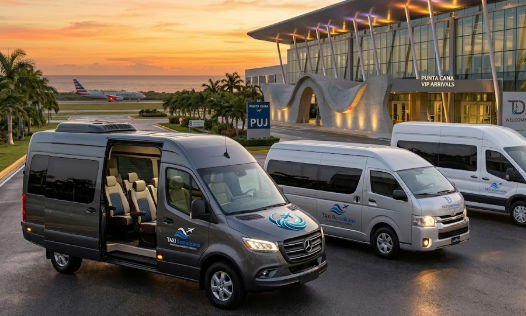 Flota De Transporte Turistico En Punta Cana
