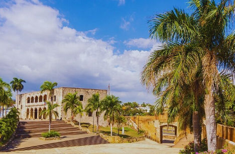 Vista historica de la Zona Colonial de Santo Domingo