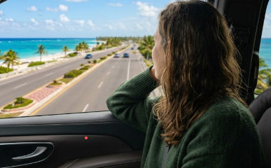 Disfrutar del paisaje en Punta Cana