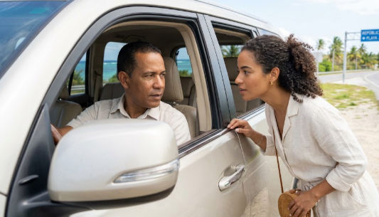 Verificar identidad del conductor en taxi