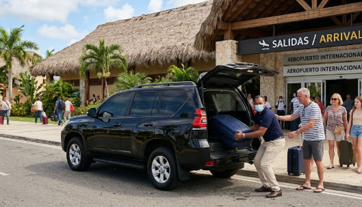 Asistencia de equipaje y traslado VIP en el Aeropuerto de Punta Cana con Taxi Dominicana