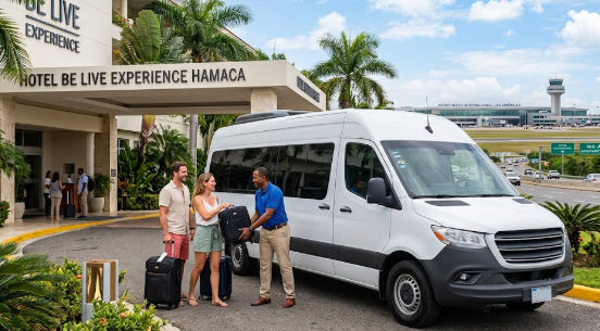 traslados de hoteles a aeropuerto sdq asistencia con el equipaje taxi dominicana