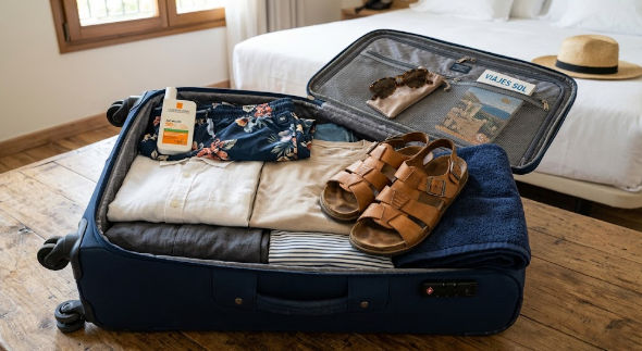 Calzado comodo y preparacion para viajar a Republica Dominicana en diciembre