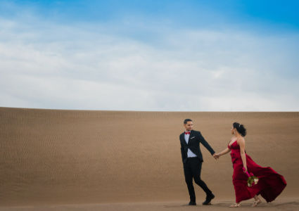 Dunas de Baní fotografía de paisajes