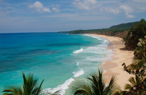 Golden sand beaches in Puerto Plata with Taxi Dominicana service