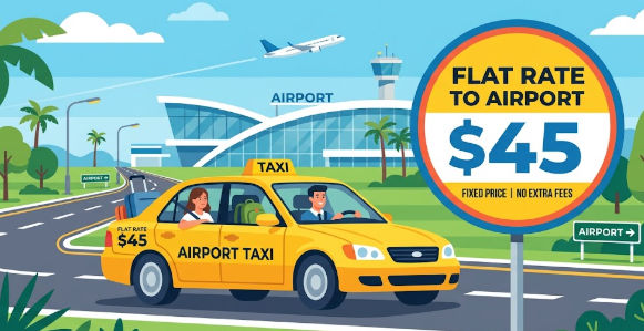 Santo Domingo Airport Taxi Flat Rate