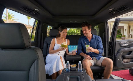 luxury transfer punta cana with drinks and wifi on board Taxi Dominicana